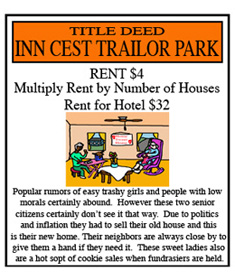 Stereopoly (Sample Deed Card Front)