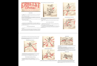 Erasist Chess (Instruction Book Detail - Queen)