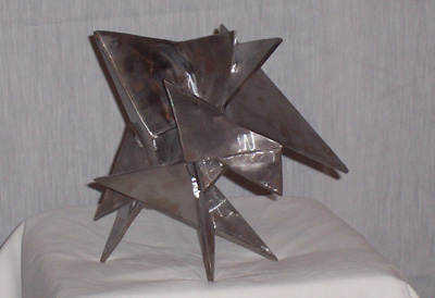 Metal Form (Dynamic Pose on its side)